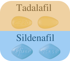 Tadalafil vs Sildenafil
