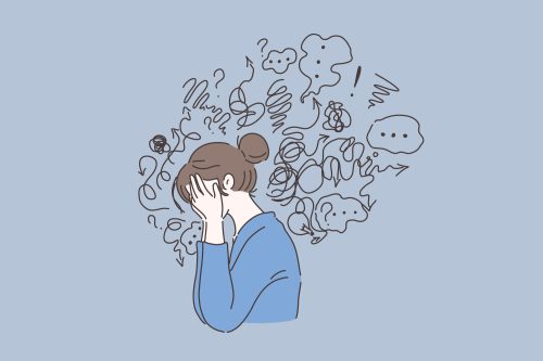 Suffering From Temporary Mental Tension Or Stress