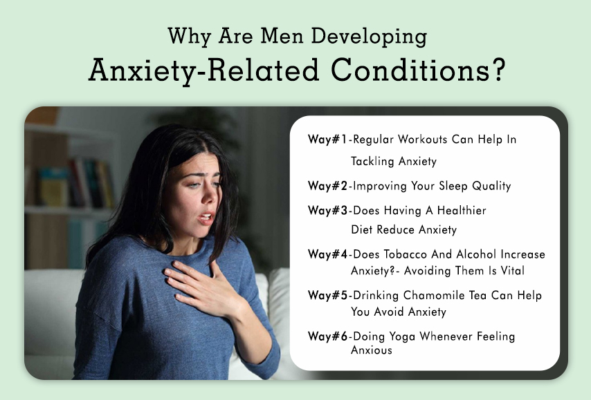 why are men developing
