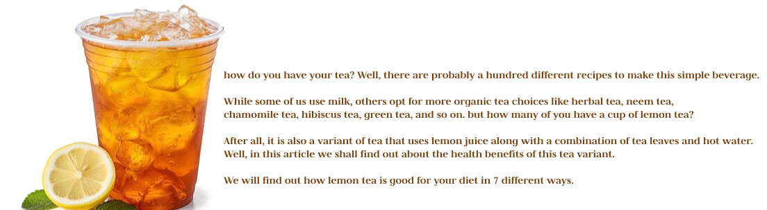  Lemon Tea